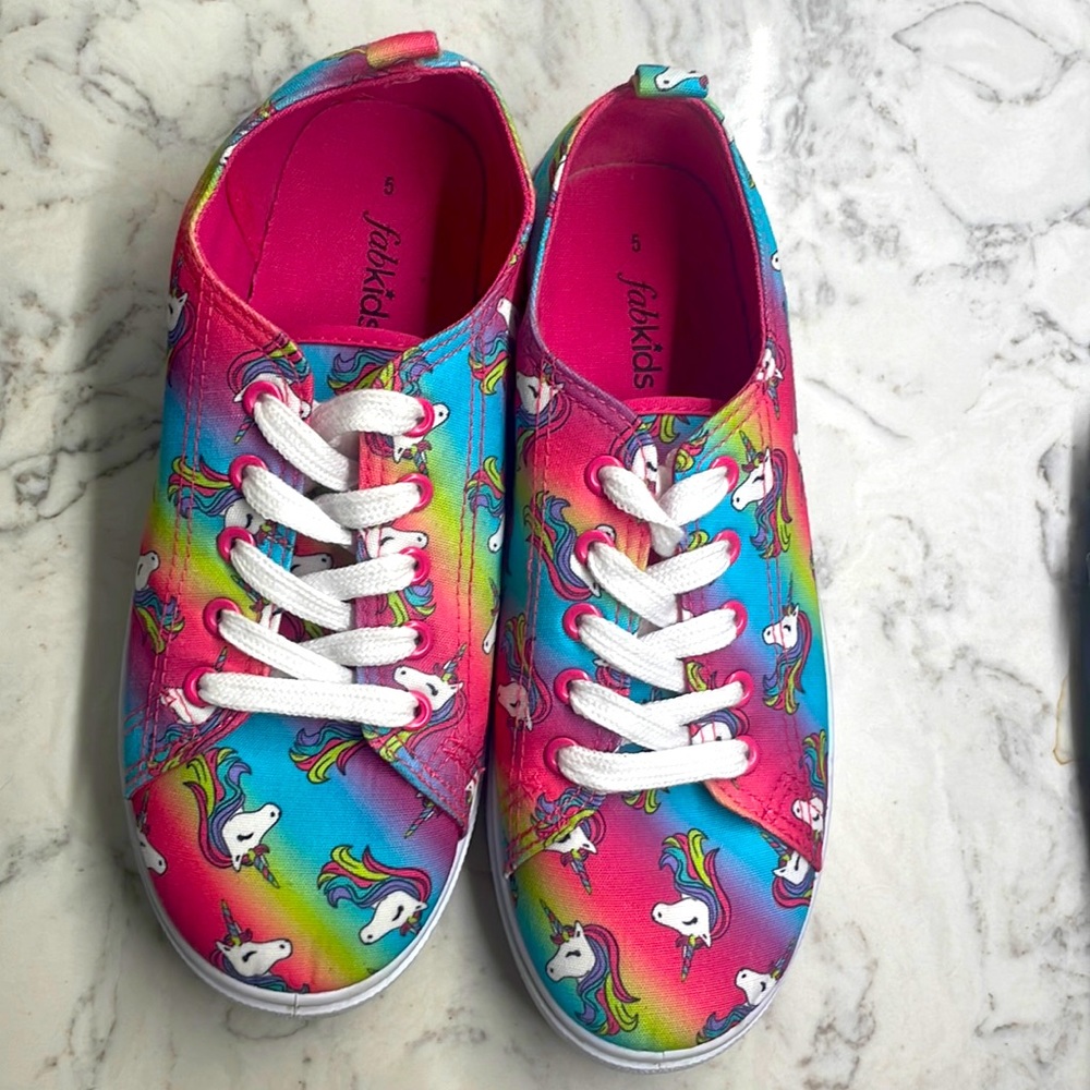 Unicorn Rainbow FabKid Shoes